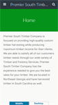Mobile Screenshot of premiersouthtimber.com
